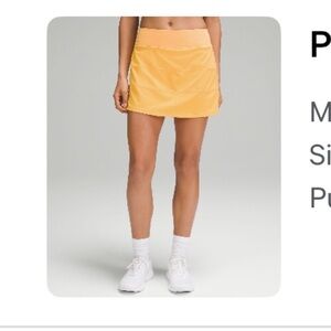 Lululemon Mango Dream Pace Rival Midrise Long skirt